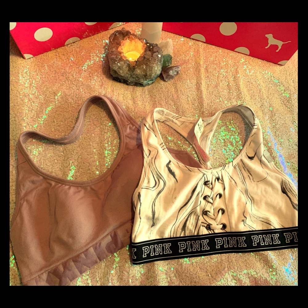PINK Bras - Bralette - Cool & Comfy NWT Size Large